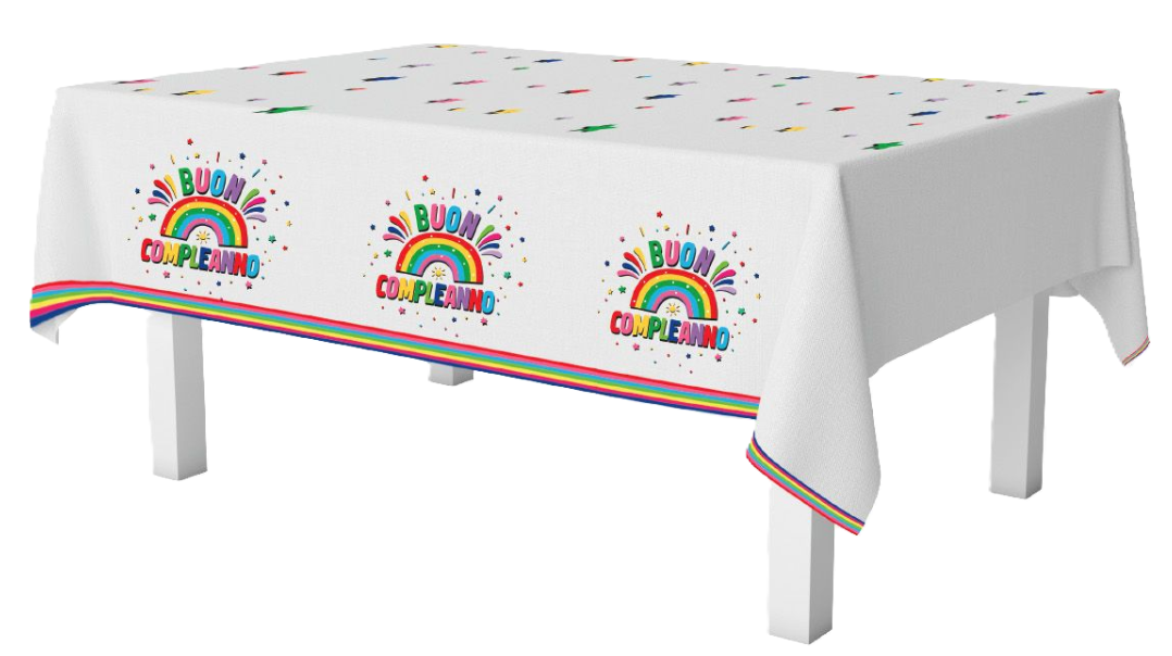 Set festa di compleanno Arcobaleno