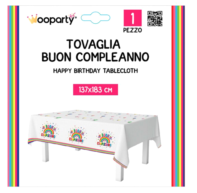 Set festa di compleanno Arcobaleno