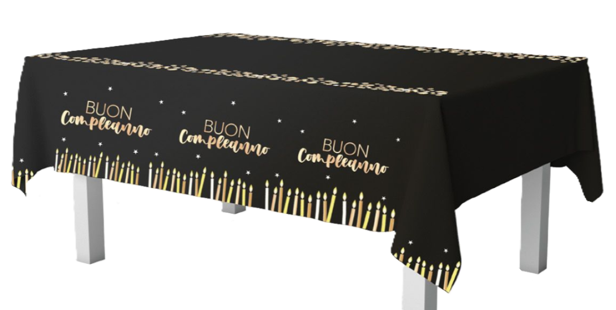 Set festa di compleanno Black