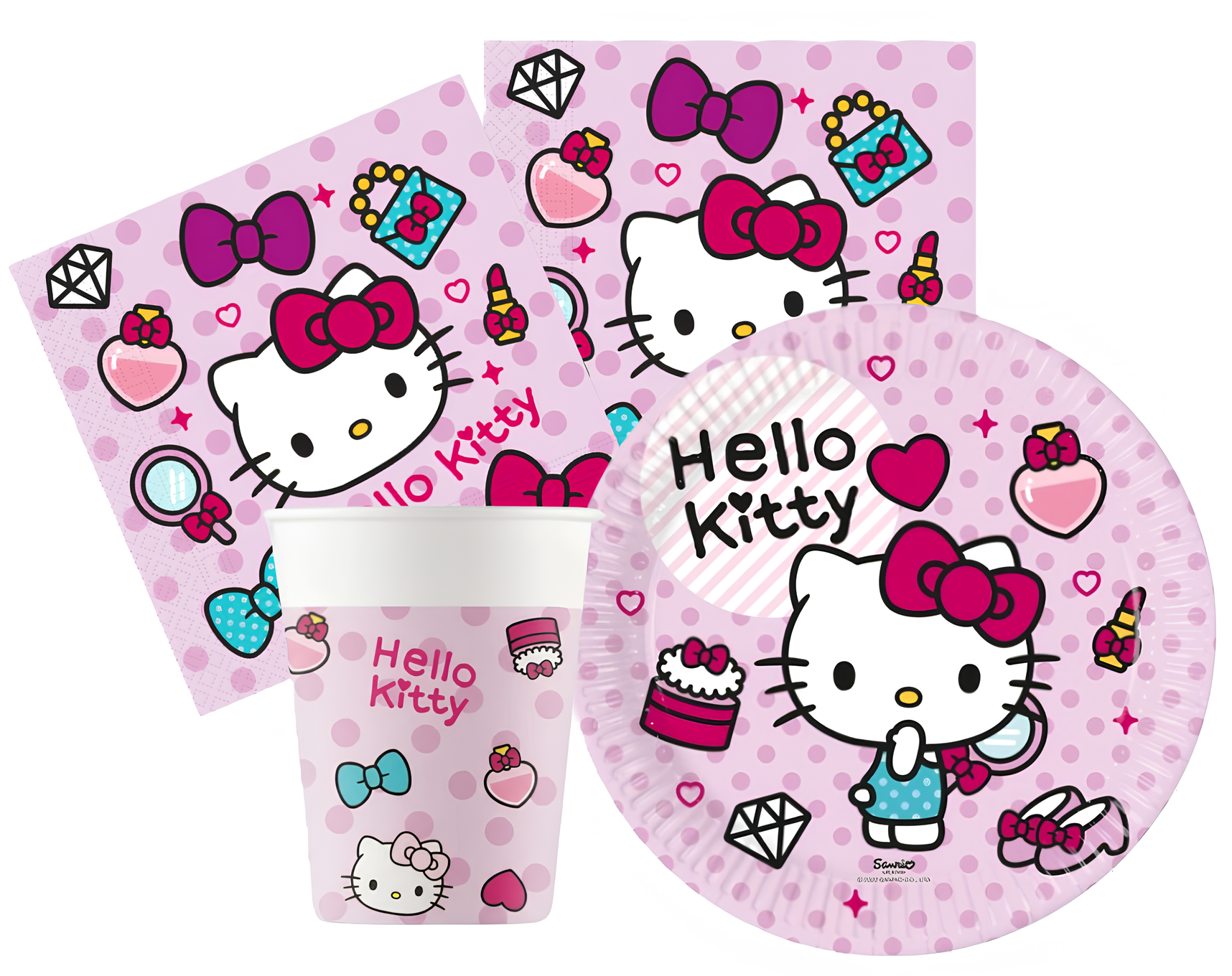 Kit Compleanno Tavola Hello Kitty 2