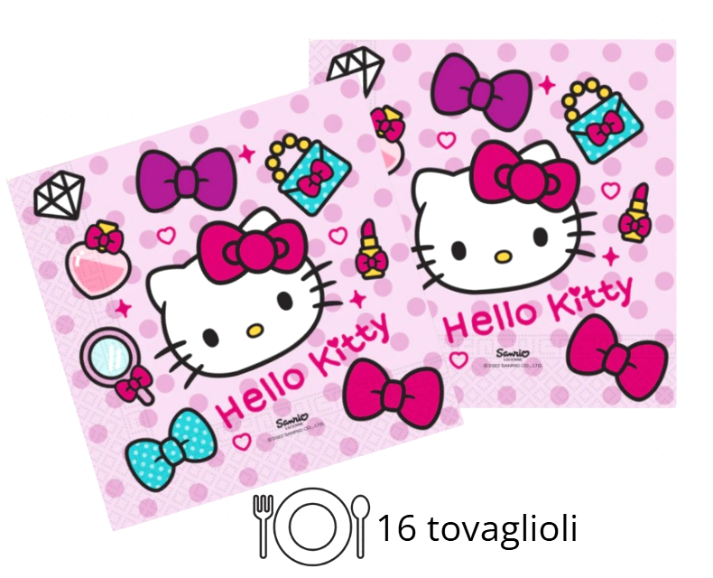 Kit Compleanno Tavola Hello Kitty 2