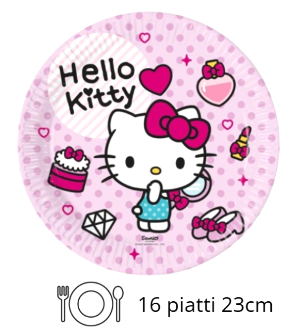Kit Compleanno Tavola Hello Kitty 2