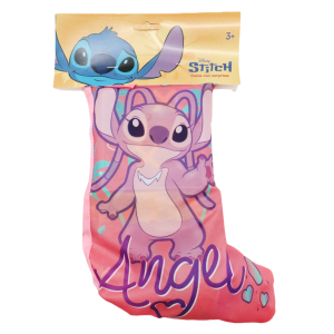 Calza con sopresa stitch girl, calza con giocattoli e gadget, regalo di natale per bambini, calza befana per bambini personaggio animato