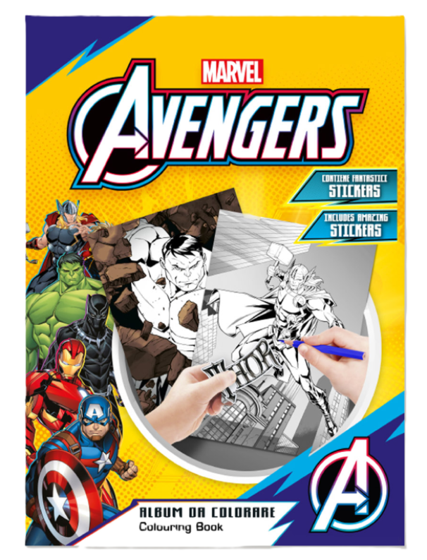 Album da colorare Avengers