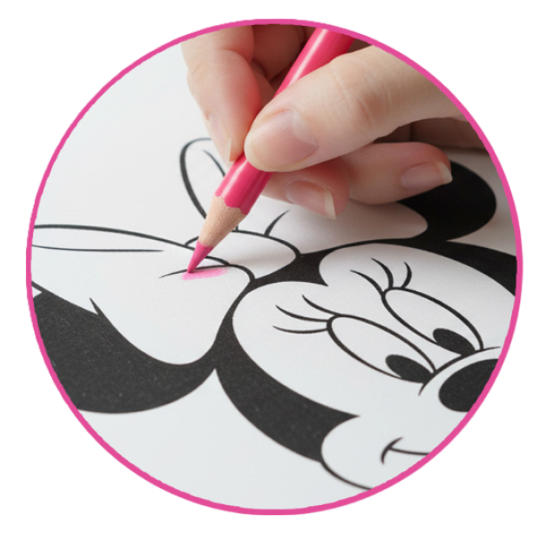 Album da colorare Minnie Mouse