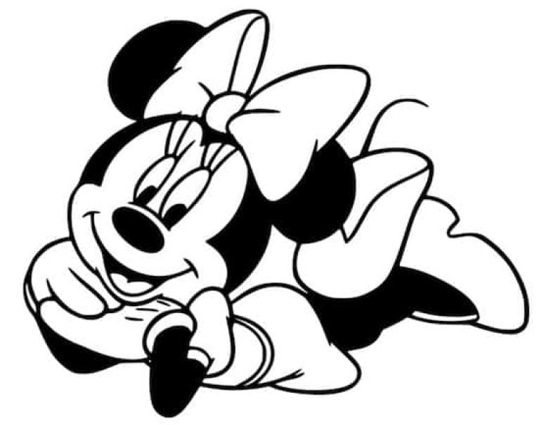 Album da colorare Minnie Mouse
