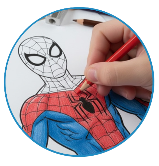 Album da colorare Spiderman