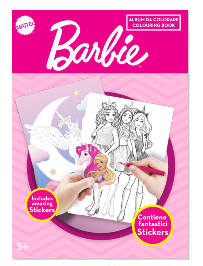 Album da colorare Barbie