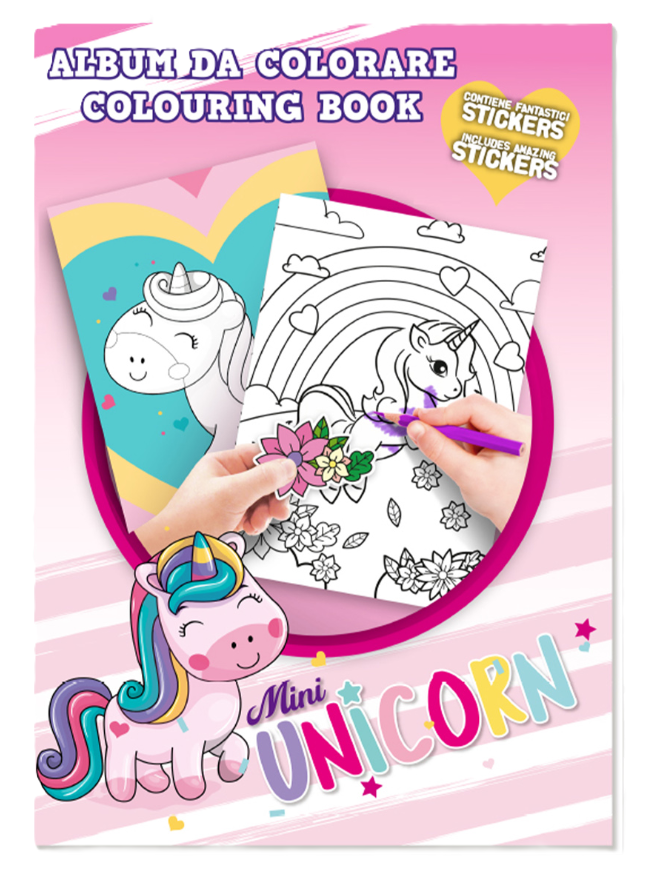 Album da colorare Unicorn