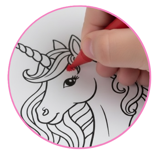 Album da colorare Unicorn