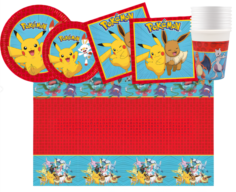 Kit Festa di compleanno a tema Pokemon