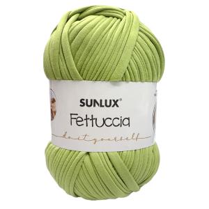 Fettuccia verde pistacchio 200g colore 30, filato verde per borse, fettuccia spessa 2,5cm x 60m