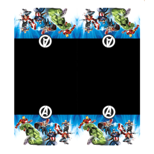 Tovaglia avengers 120x180cm, in plastica riutilizzabile, accessorio per compleanno a tema