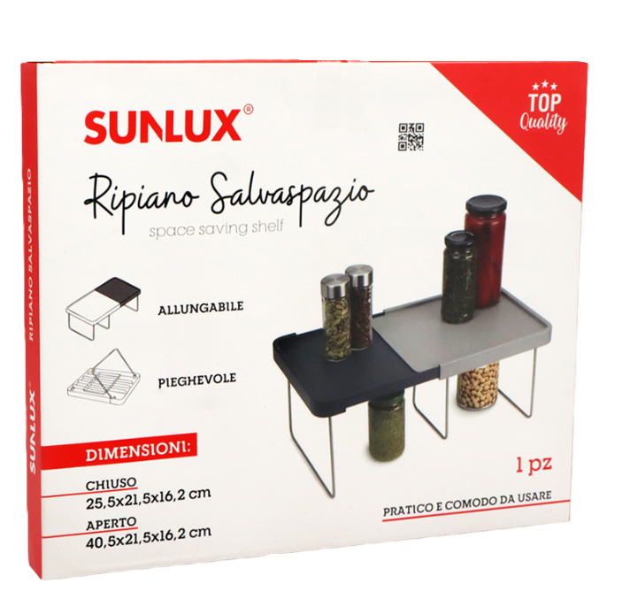 Ripiano Salvaspazio per Cucina