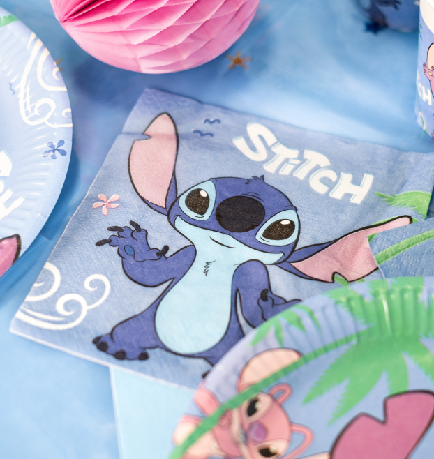 Kit Compleanno Stitch per 24 Persone