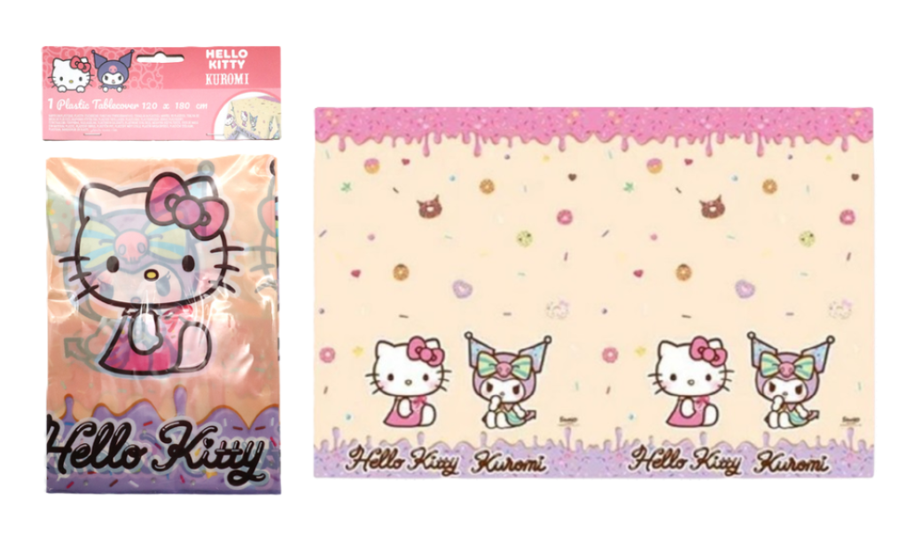 Kit Compleanno Hello Kitty per 8 Persone 