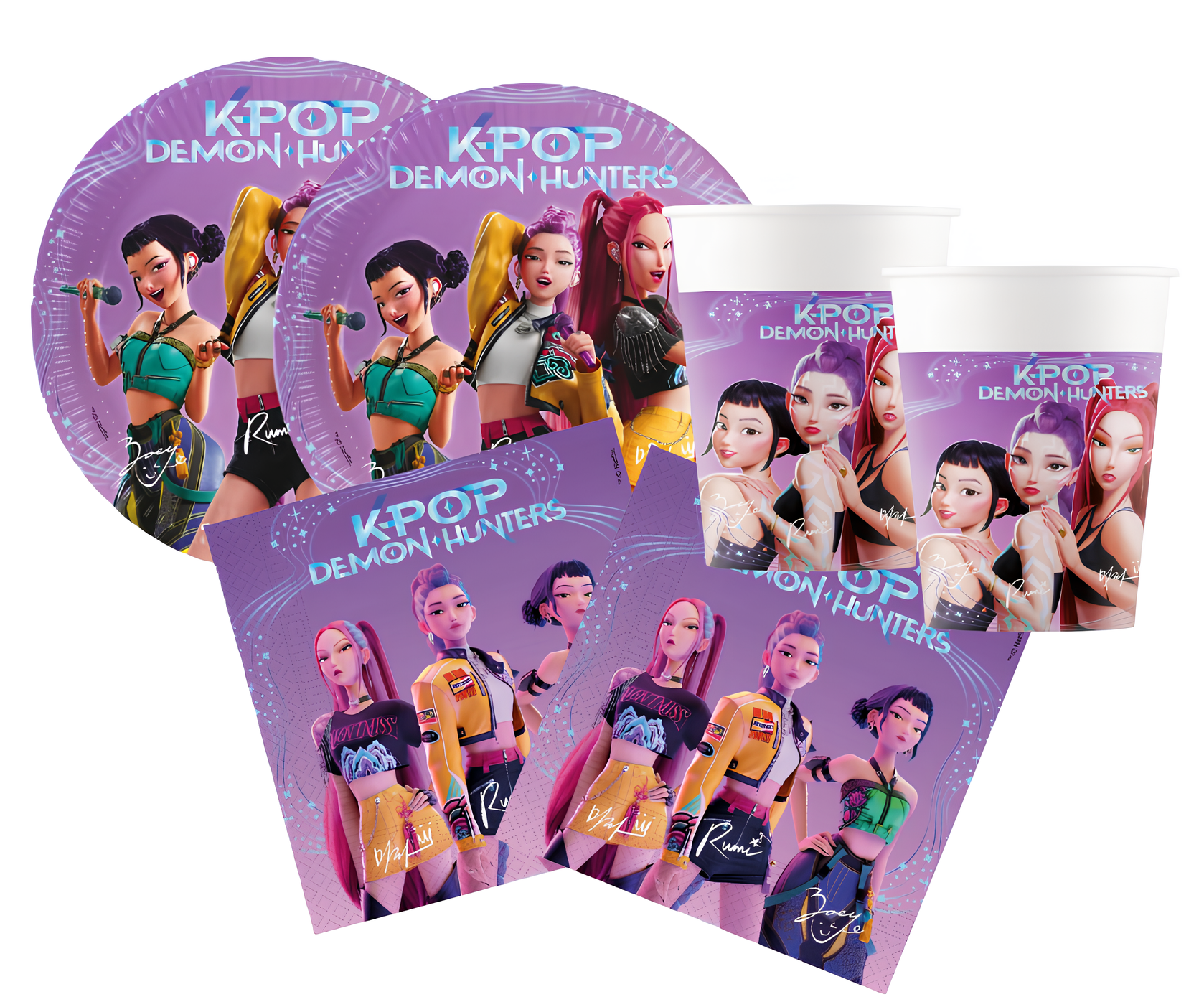 Kit Compleanno Tavola K-Pop