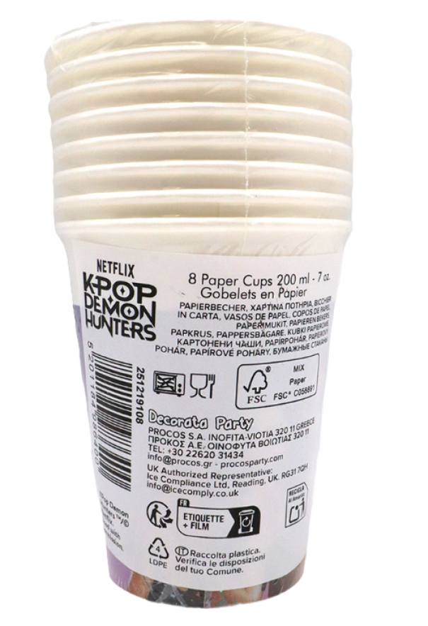 Bicchieri in carta 200ml