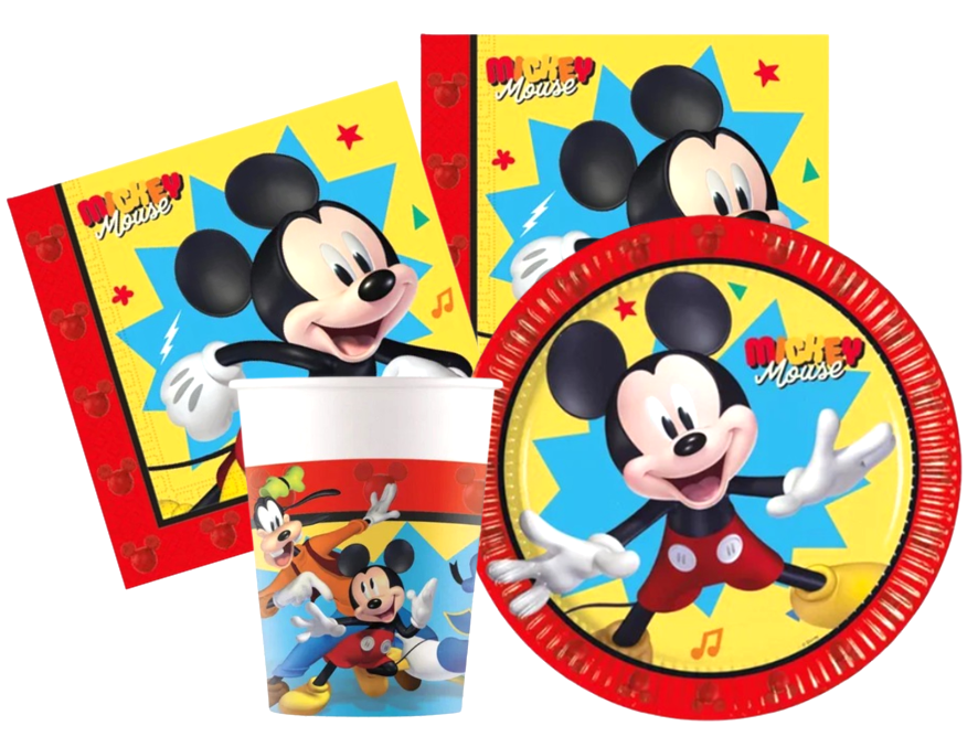 Kit Compleanno Tavola Mickey Mouse