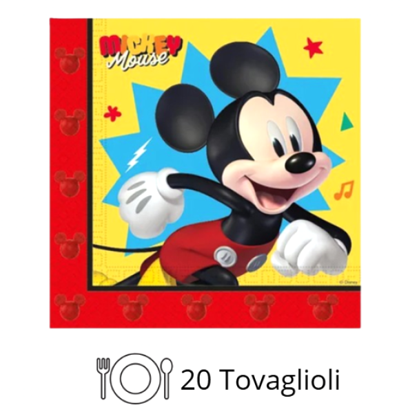 Kit Compleanno Tavola Mickey Mouse