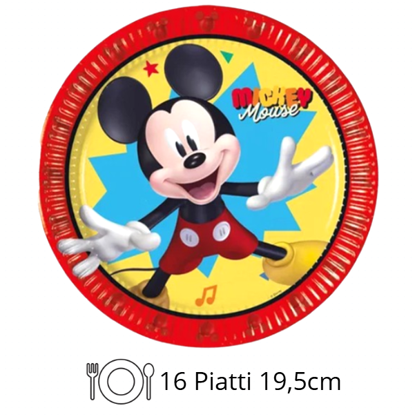 Kit Compleanno Tavola Mickey Mouse