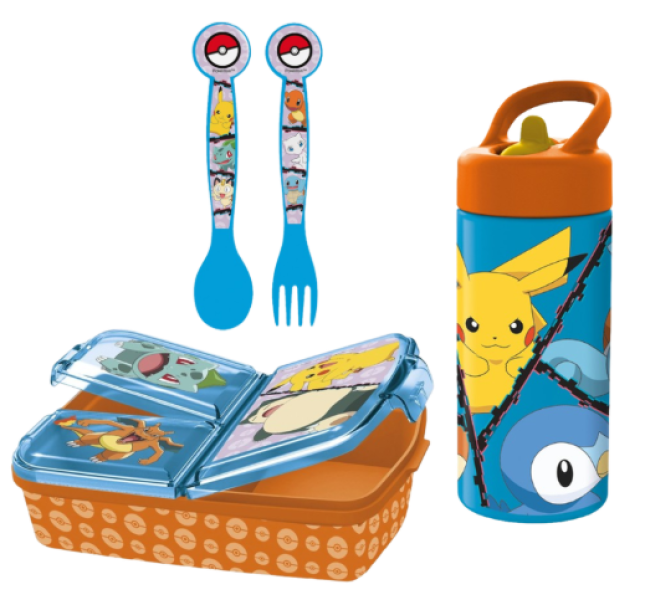 Set Scuola Pokemon bambino