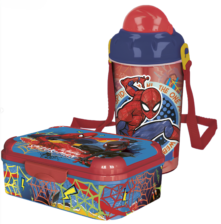 Set Merenda Spiderman bambino