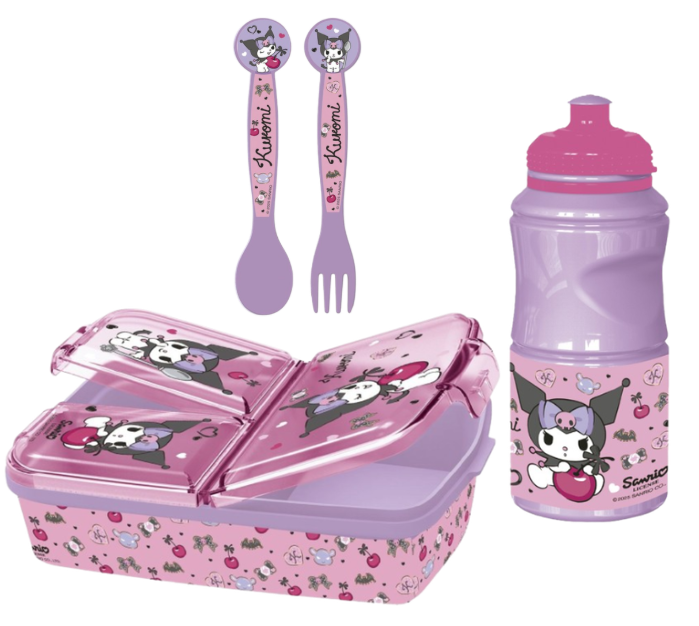 Set Merenda Kuromi bambino