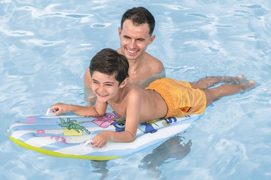 Tavola da Surf Gonfiabile Stitch 114x46cm