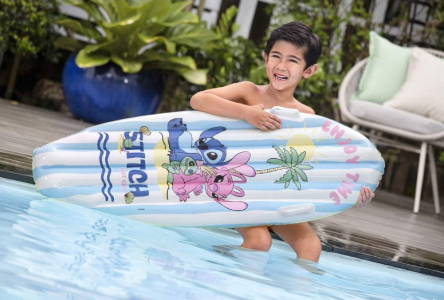 Tavola da Surf Gonfiabile Stitch 114x46cm
