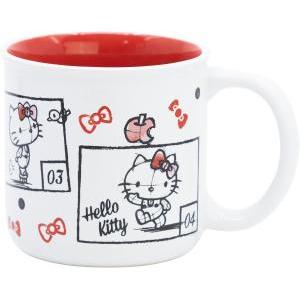 Tazza hello kitty in ceramica 375ml - mug per colazione 11oz per bambini