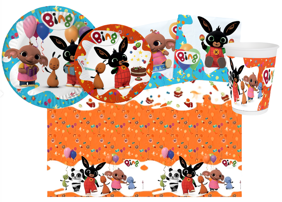 Kit Compleanno Bing per 8 Persone