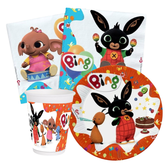 Kit Compleanno Bing per 8 Persone