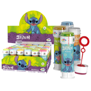 Bolle di sapone stitch 60ml, confezione da 36 bolle, accessori per festa a tema stitch
