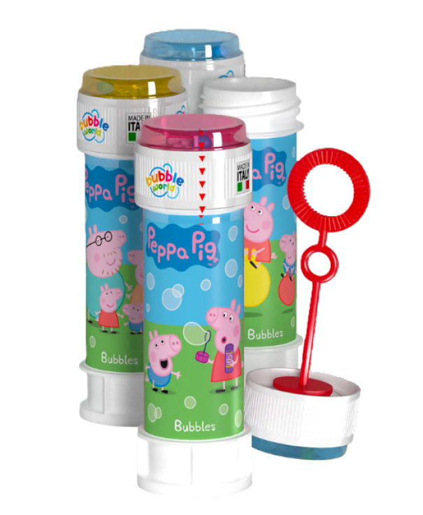 Bolle di Sapone Peppa Pig 60ml