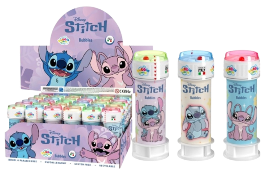 Bolle di Sapone Stitch Rosa 60ml