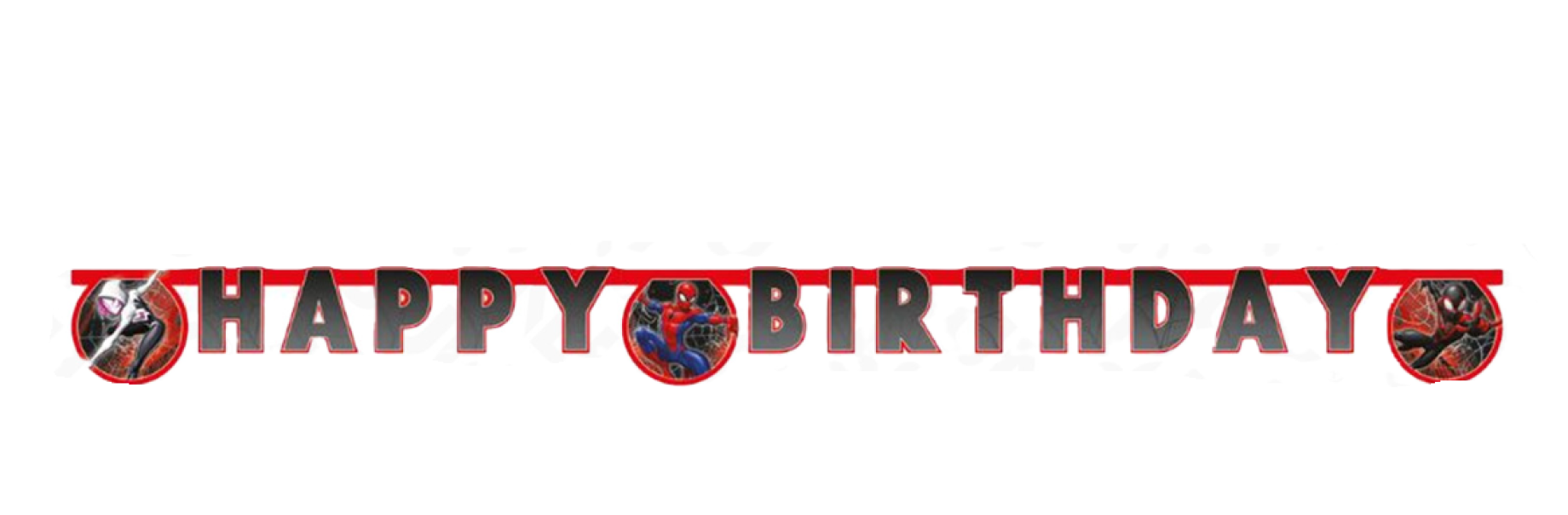 Festone in Carta Spiderman