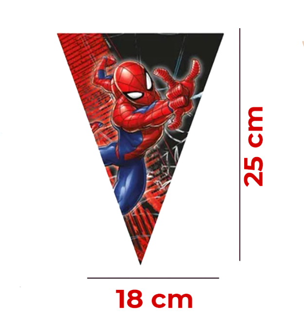 festone-bandierine-spiderman-02 Festone Bandierine Spiderman