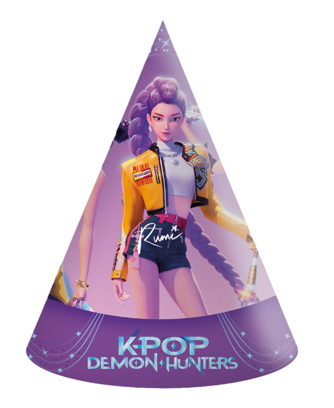 Cappellini In Carta cono K-Pop Demon Hunters