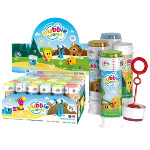 Bolle di sapone four season, bolle , confezione da 36, giochi e accessori per festa bambini