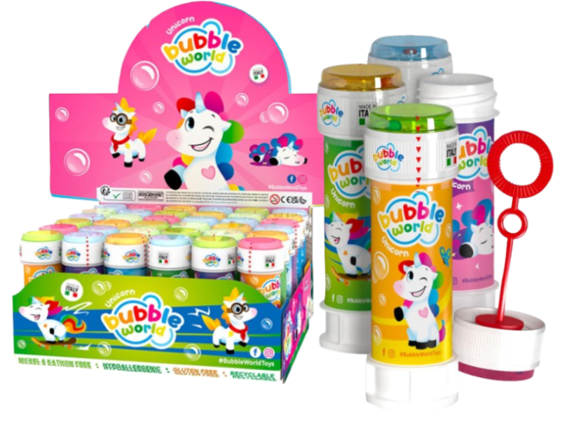 Bolle di Sapone Unicorn