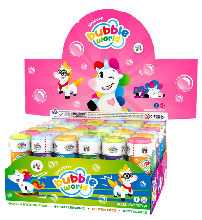 Bolle di Sapone Unicorn