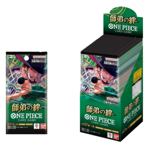 Box carte one piece op-12 legacy of the master japan, box 24 pacchetti da 6 carte, carte da gioco collezionabili