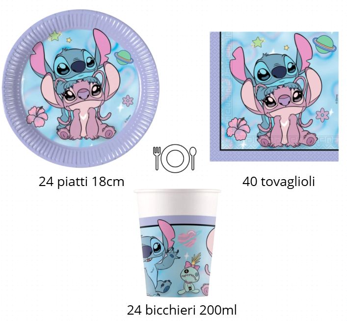 kit-compleanno-stitch-angel-24-Persone-02 Kit Compleanno Stitch Angel per 24 Persone