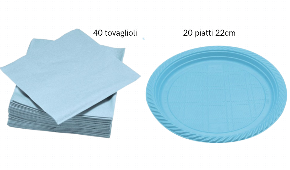 stoviglie-in-plastica-celeste-da-tavola-04 Stoviglie in Plastica Celeste da tavola
