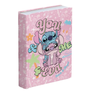 Diario stitch girl 10 mesi non datato, formato 15x20cm, accessori scuola stitch