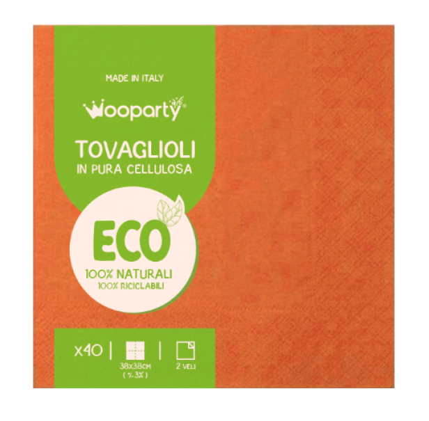 Tovaglioli in Carta Arancione