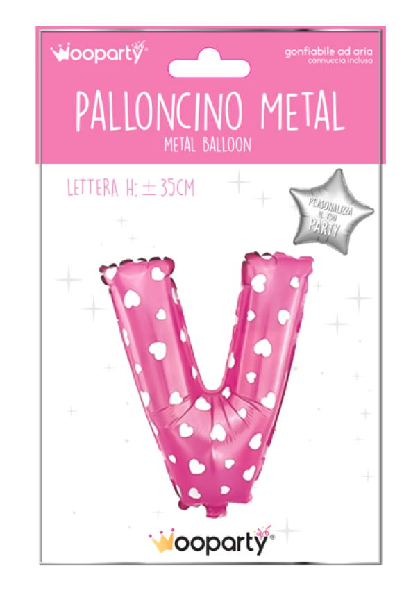 Palloncino lettera V