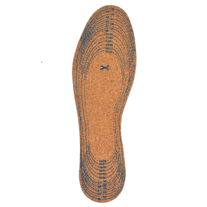 Solette in sughero multitaglia 35-46 – 1 paio, plantari per scarpe con base in sughero, comfort e supporto per il piede, unisex