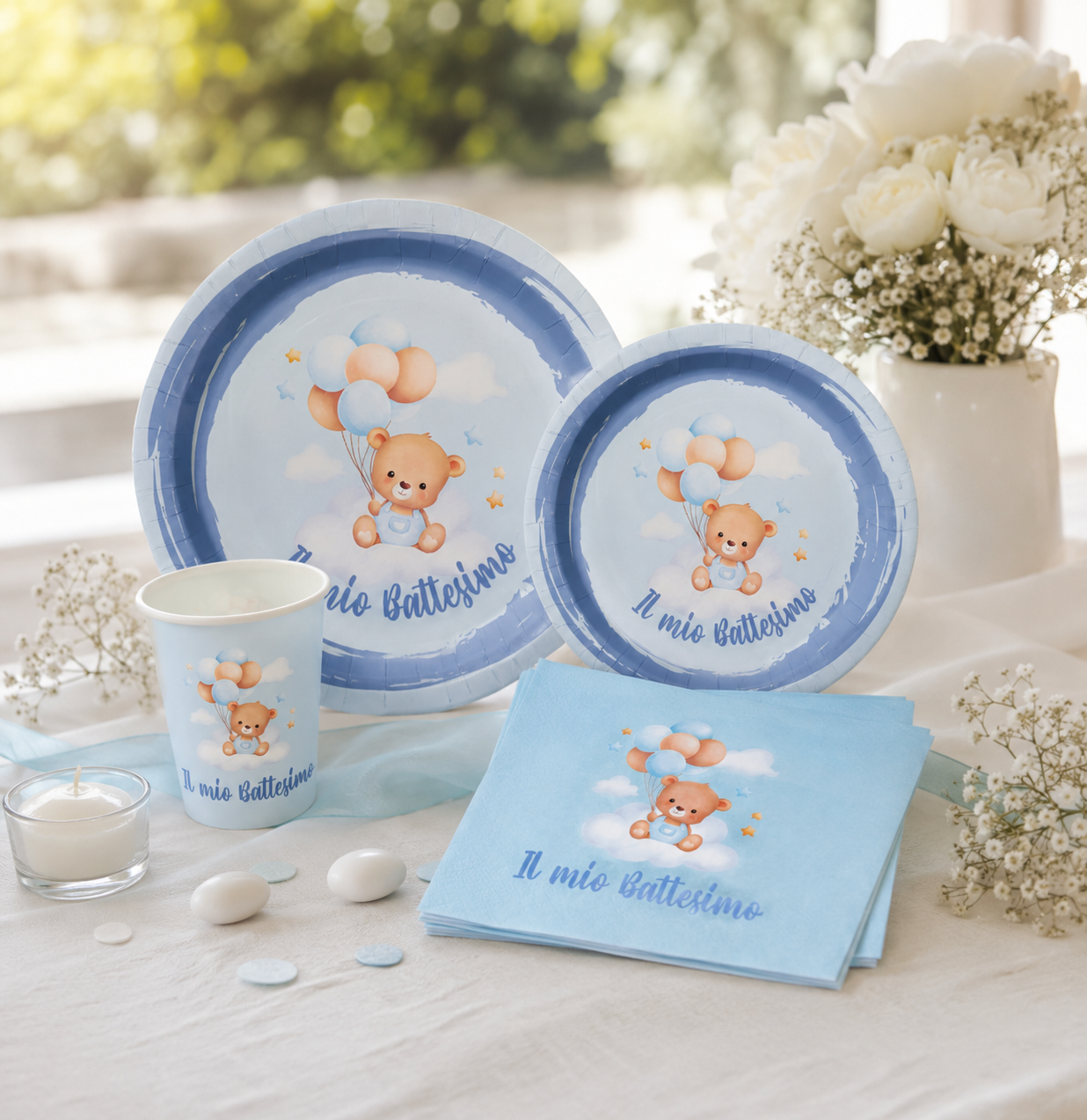 set-tavola-battesimo-bambino-celeste-02 Set Tavola Battesimo bambino Celeste